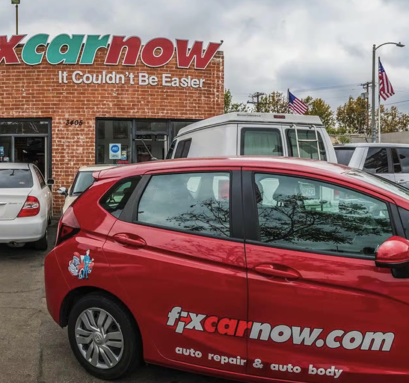 Fix Car Now shop exterior